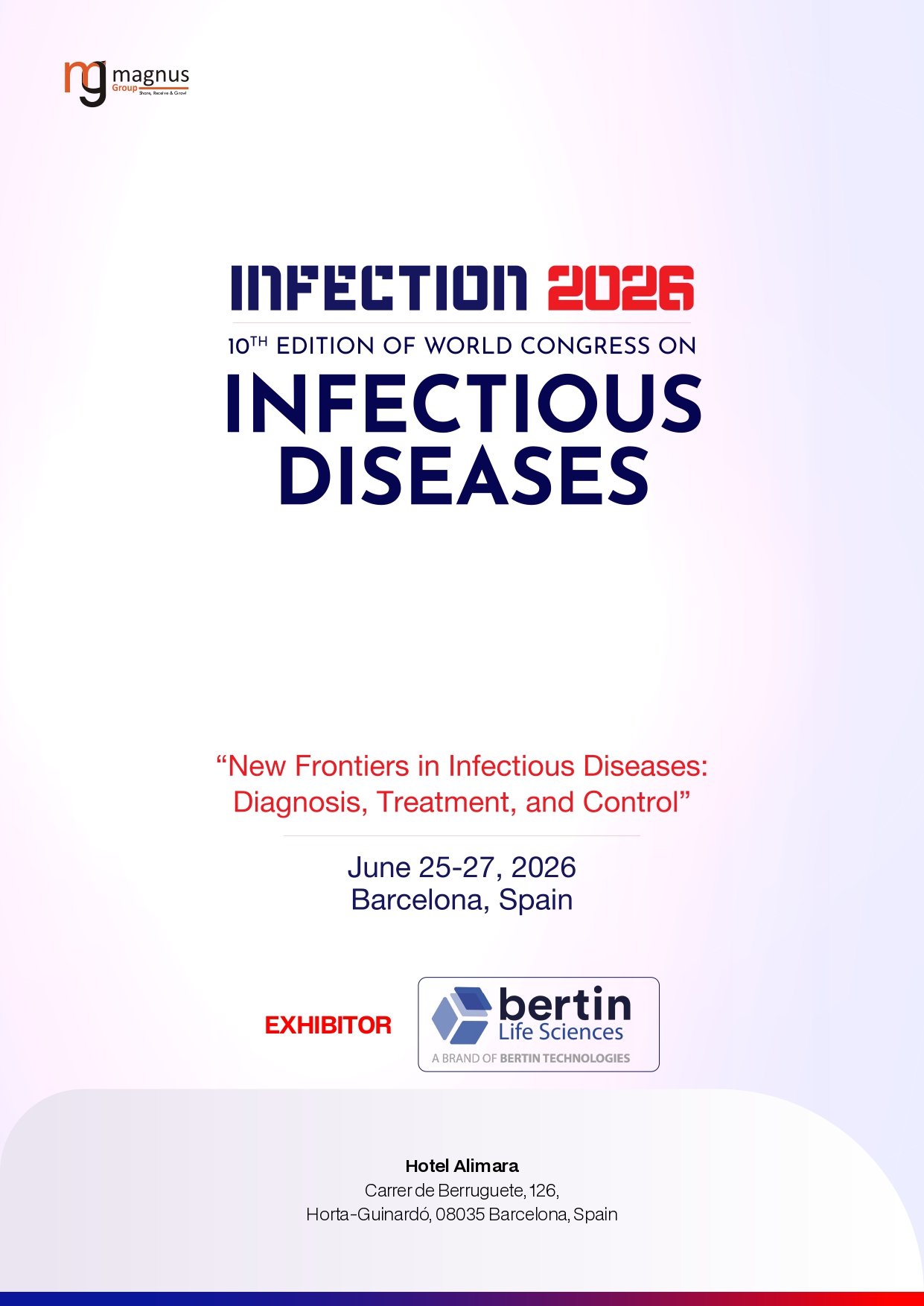 10th Edition of World Congress on Infectious Diseases | Barcelona, Spain Book